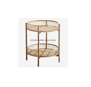 ชั้นวางกระเป๋าหวายแบบพกพาน้ำหนักเบาทันสมัยพร้อมส่วนประกอบที่ใช้งานง่ายเหมาะสำหรับนักเดินทางและติดตั้งในห้องพักโรงแรม - Product Image 1