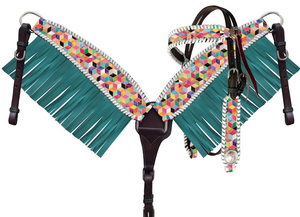 Juego de tachuelas de caballo de cuero cómodo indio hecho a mano, coraza ecuestre personalizable, logotipo personalizado para equipo de equitación - Product Image 2