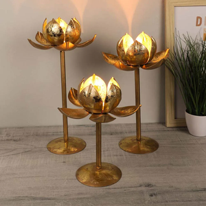European Style Retro Home Decor Customized <b>Candle</b> <b>Holder</b> Romantic Christmas Gift for Dinner Table Wedding Christmas Occasions - Product Image 1