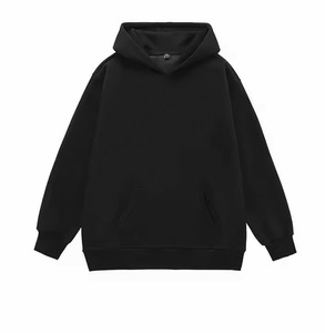 Sudadera con capucha de diseñador de peso pesado para hombre 450gsm algodón Essentials logotipo personalizado sin cuerda suéter liso Streetwear 100% algodón Sudadera con capucha - Product Image 5