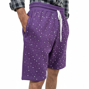 Pantalones Cortos Deportivos Personalizados de Primera Calidad para Hombre, con Múltiples Bolsillos, Transpirables, Casuales, de Verano, Holgados, de Felpa - Product Image 2