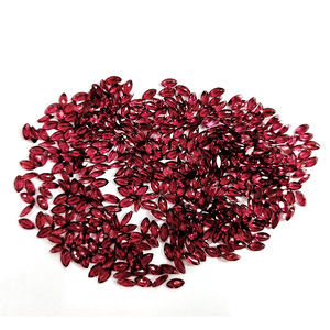 โกเมนสีแดงธรรมชาติขนาด6X3มม. 431ชิ้น123.4 CTS Lot iroc ขายคุณภาพสูงพลอยโกเมนโมซัมบิกเรา $93สำหรับทุกคน - Product Image 3