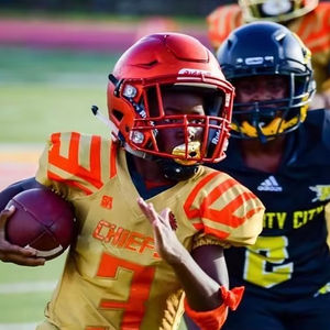 เสื้อฟุตบอลอเมริกัน100% โพลีเอสเตอร์แขนสั้นระบายอากาศได้ดีพิมพ์ลายถ่ายโอนความร้อนเยาวชนเด็กผู้ใหญ่ขนาดใหญ่ - Product Image 1