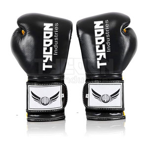 ถุงมือมวยสำหรับผู้ชายถุงมือมวยน้ำหนักเบาทำจากวัสดุเนื้อแข็งติดโลโก้ได้ตามต้องการ - Product Image 4