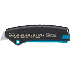 Cuchillo Multiusos SECUNORM MIZAR, Cuchillo de Seguridad, 139 mm de Longitud, 15.6 mm de Ancho, 50.5 mm de Altura, 15 mm de Profundidad de Corte - Product Image 3