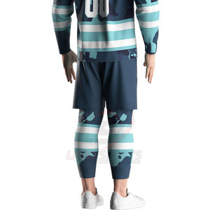 2024 calcetines de hockey sobre hielo profesionales Unisex de alta calidad de alta tripulación Color sólido con logotipo personalizado patrón de impresión de alta calidad - Product Image 6