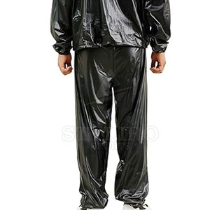 Fabricant professionnel de combinaisons de sauna coupe-vent en nylon/polyester sur mesure avec couleur et logo personnalisés, unisexe, vente en gros - Product Image 6