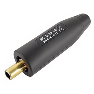 Conector de Cable para Soldadura, Enchufe a Tierra KS 50-5, Paquete de 5, Accesorio para Gestión de Cables - Product Image 2