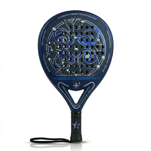 Raqueta de Pádel de Alta Calidad al por Mayor, Diseño Personalizado OEM, Marca Privada, Fabricante de Palas de Fibra de Carbono 18K 12K - Product Image 4