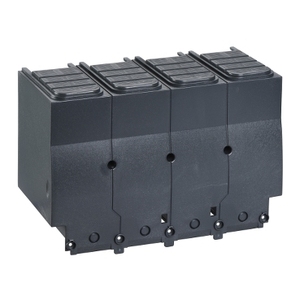 Per interruttori automatici miniaturizzati SCHNEIDER ELECTRIC LV432596, scudo terminale lungo per spreader ComPacT NSX400/630, passo 4 poli - Product Image 1