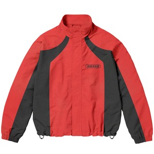 Vêtements de sport personnalisés veste et short en nylon avec logo brodé de couleur noire pour jogging unisexe personnalisé - Product Image 6