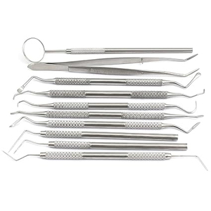 Professional <b>Dental</b> Scaler Explorer Set 10 PCS Manual Steel <b>Handpiece</b> Wholesale Rate OEM Custom Best Professional Instrument - Product Image 4