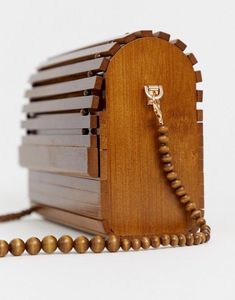 Nuevo Bolso de Noche de Madera para Fiesta, Bolso de Mano de Madera para Mujer, Bolso de Hombro, Hecho a Mano - Product Image 6