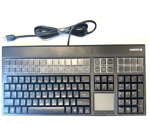 Teclado Programable con Cable Cherryss G86-71401EUADAA LPOS Nuevo y Más Vendido con Panel Táctil - Product Image 1