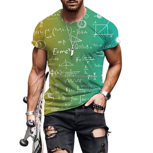 Nouveau T-Shirt Homme 100% Coton Imprimé Personnalisé Motif Solide 150 Gsm Décontracté Unisexe Commande Minimum 10 Pièces - Product Image 2