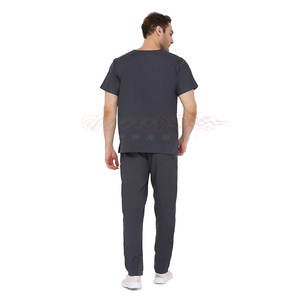 Men Scrub Suit With Double Stitching And High Quality <b>Material</b> For Medical Field Solid Color Men Scrub Suit - Product Image 6