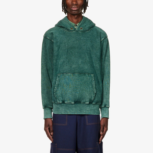 Tốt nhất cộng với kích thước của nam giới Hoodies & áo nỉ 100% cotton chất lượng cao rửa axit thiết kế cho mùa đông OEM bán buôn dịch vụ có sẵn - Product Image 3