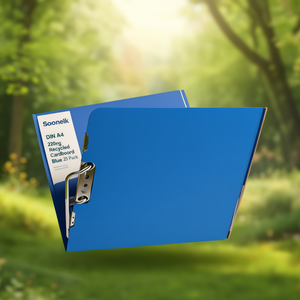 Soennecken Hanging <b>File</b> <b>Folder</b> DIN <b>A4</b> 220g Recycled Cardboard Blue 25 Pack - Product Image 3
