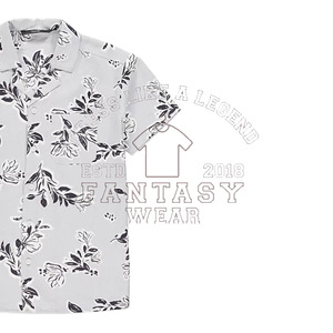 FANTASY WEAR Blusa Informal Moderna para Mujer, Estampado Floral, Corte Holgado, con Logotipo Personalizado - Product Image 2