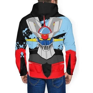Sudadera con capucha de lana lisa de algodón grueso para hombre, personalizada, recortada, talla grande, anticontracción, de gran tamaño, 380-500GSM - Product Image 3