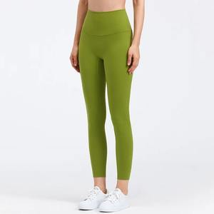 Legging 100% coton au design unique pour femme, à un prix raisonnable pour une utilisation en extérieur, quantité minimale de commande bas avec logo personnalisable, tissu tricoté à la taille - Product Image 1