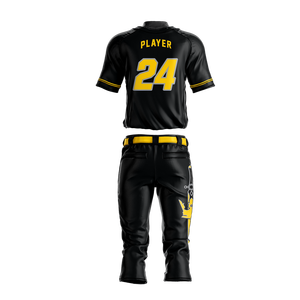 Nueva llegada personalizable de alta calidad de talla grande deportes béisbol uniforme transpirable poliéster conjunto precio - Product Image 2