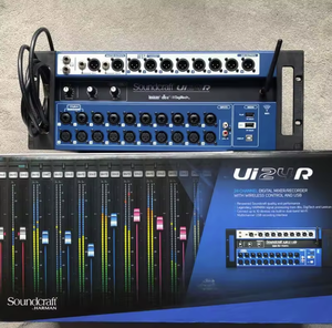 ผู้ขายที่ได้รับการยืนยัน Soundcraft Ui24R มิกเซอร์ดิจิตอล 24 ช่อง พร้อมเครื่องบันทึกเสียงแบบมัลติแทร็ก USB และระบบควบคุมแบบไร้สาย - Product Image 1