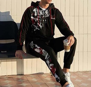 Survêtement coupe-vent léger de haute qualité pour hommes Impression de logo personnalisé À capuche 100% coton Caractéristique de maternité pour une utilisation hivernale - Product Image 2