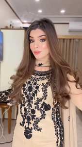 เสื้อผ้าอินเดียและปากีสถานดีไซน์ใหม่ชุดใส่ไปงานเลี้ยงอาหารกลางวันปักลายด้านบนด้านล่างด้วยรูปลักษณ์ใหม่ - Product Image 4