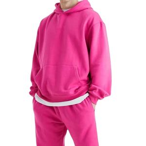 Survêtements pour hommes de qualité supérieure, mode hiver 2026 / Vente en gros de survêtements en molleton uni personnalisés pour hommes 2026 - Product Image 5