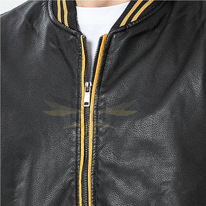 Veste Letterman surdimensionnée pour hommes Veste Letterman en matériau durable Veste Letterman confortable - Product Image 4