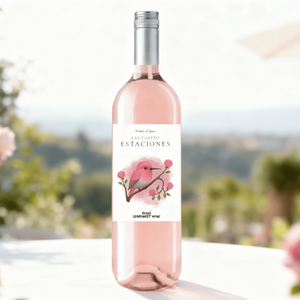 Rượu vang Las Cuatro Estaciones, SemiSweet Rose, Tempranillo và Garnacha, 11% cồn, giống cây nho Tây Ban Nha, 0,75L, Castilla La Mancha - Product Image 5