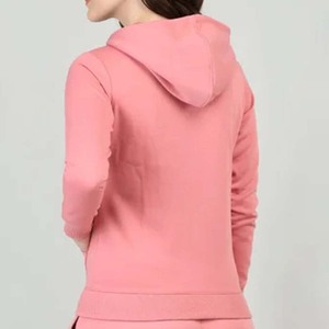 Ropa de calle con estampado personalizado, conjunto de chándal con cremallera transpirable de algodón 100%, Sudadera con capucha deportiva de invierno de peso pesado frontal para mujer, Jogger - Product Image 4