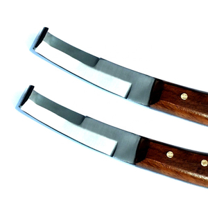 Lames à double tranchant Outils d'élagage des pieds d'animaux à droite/gauche Instrument vétérinaire pour bovins chevaux porcs-Couteau à sabots - Product Image 2