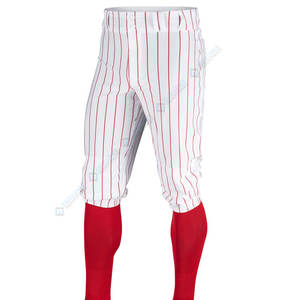 Pantalon de baseball personnalisé de haute qualité respirant grande taille pantalon de softball en gros 100% polyester Service OEM pour la vente 2025 - Product Image 1