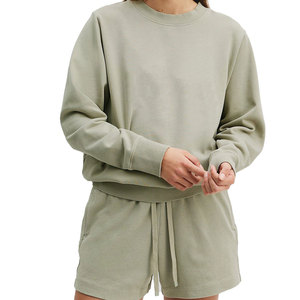 ชุดออกกำลังกายกางเกงขายาวมีฮู้ดสำหรับผู้หญิงชุดวอร์มกันลมระบายอากาศได้ดีชุดออกกำลังกายสำหรับผู้หญิง - Product Image 1