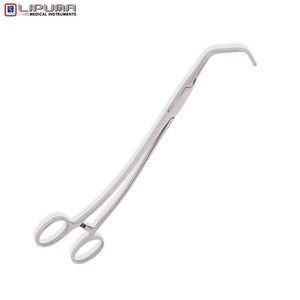 Pinzas Quirúrgicas Manuales Atraumáticas GLOVER DEBAKEY de 10'' (25cm) con Mordazas Anguladas y Vástago Curvo, Instrumentos Médicos de Acero Inoxidable - Product Image 6