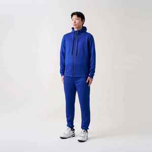 Ensemble de survêtement en coton uni unisexe, pantalon de survêtement, survêtement personnalisé, pantalon de survêtement et sweat-shirt, ensemble de jogging 2 pièces pour homme - Product Image 4