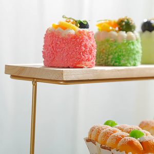 3-Tier Wooden <b>Cake</b> Holder <b>Stand</b> Multi-Purpose Pastry Serving Tray for Wedding Dessert Display Home Decor Pastry <b>Stand</b> - Product Image 3