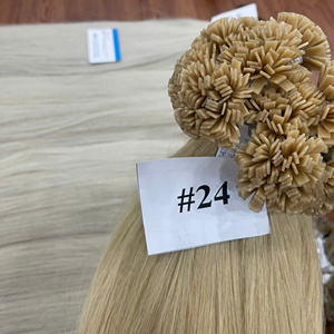 Les extensions de cheveux à pointe plate en kératine de haute qualité sans perte ni enchevêtrement - Product Image 5