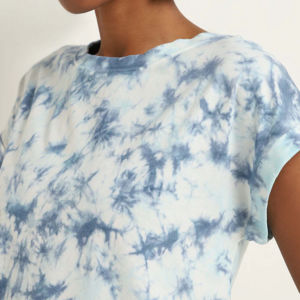 Camiseta Unisex de Manga Corta Holgada, Estilo Urbano, 100% Algodón, Lavado Ácido, Personalizable OEM para Hombre y Mujer - Product Image 2