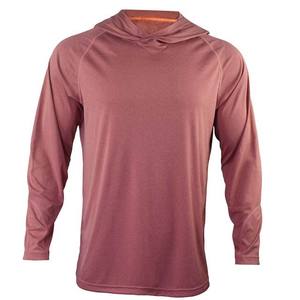 Personnalisé séchage rapide UPF 50 chemises de pêche à capuche haute qualité à manches longues polyester séchage rapide respirant Performance pull - Product Image 3