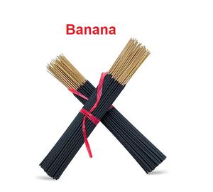 Varillas de incienso de plátano natural, suministro al por mayor a un precio líder (negro) - Product Image 1