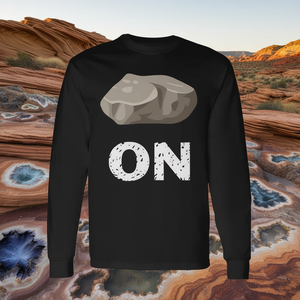 T-shirt à manches longues Rock on Rock Geology Mineral, catégorie de produits promotionnels - Product Image 3