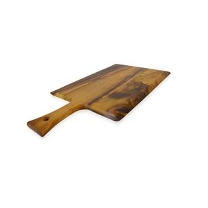Tabla de cortar de cocina de madera de forma redonda antigua con mango, gran oferta, nuevo diseño, utensilios de cocina, tabla de cortar de madera, exportador - Product Image 4