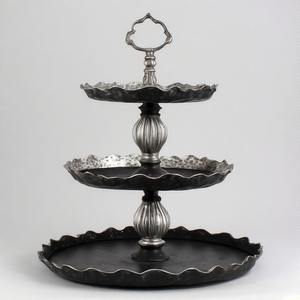 ShineLayers Lightweight 3-Tier <b>Cake</b> <b>Stand</b> in Marble White Ins Style Home Decor for Weddings and Parties <b>Cake</b> Tools - Product Image 5