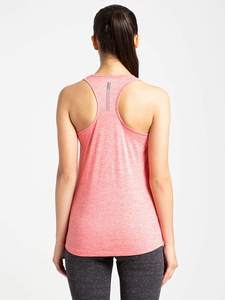 Top corto para mujer, camisetas lisas para mujer, camiseta recortada de algodón, camiseta sin mangas acanalada rosa para mujer - Product Image 2
