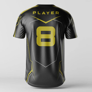 เสื้อทีมเกมมิ่งคุณภาพสูง ไซส์พลัส ผ้าซับเหงื่อ พิมพ์ลายตามสั่ง แห้งเร็ว น้ำหนักเบา ระบายอากาศได้ดี - Product Image 5