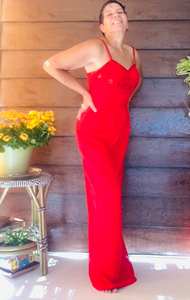 Femmes décontracté ample ajusté longue imprimé Maxi robe bouton décoration indien été Floral Spaghetti sangle Collection naturel - Product Image 3