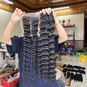 2024 Têtes d'entraînement de cheveux humains vietnamiens bouclés de haute qualité pour les femmes noires vendeurs - Product Image 1